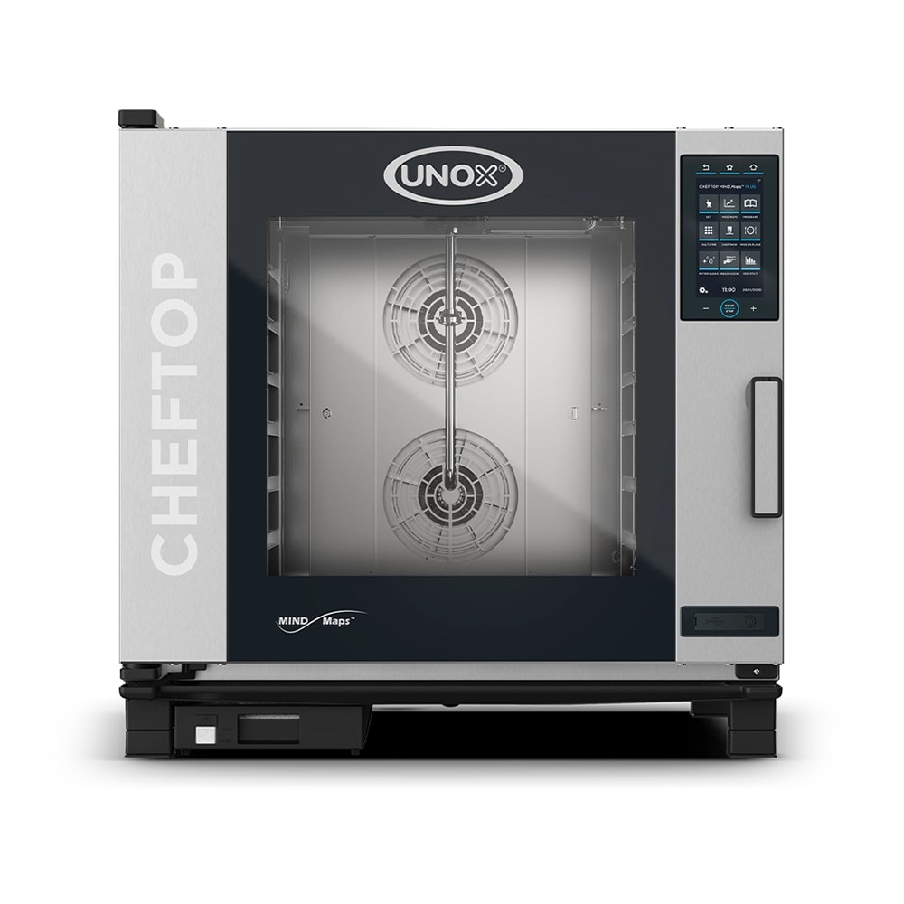 Unox XAVC-06FS-EPRM CHEFTOP MIND.Maps™ Half Size Combi Oven - Boiler Based, 240v/3ph