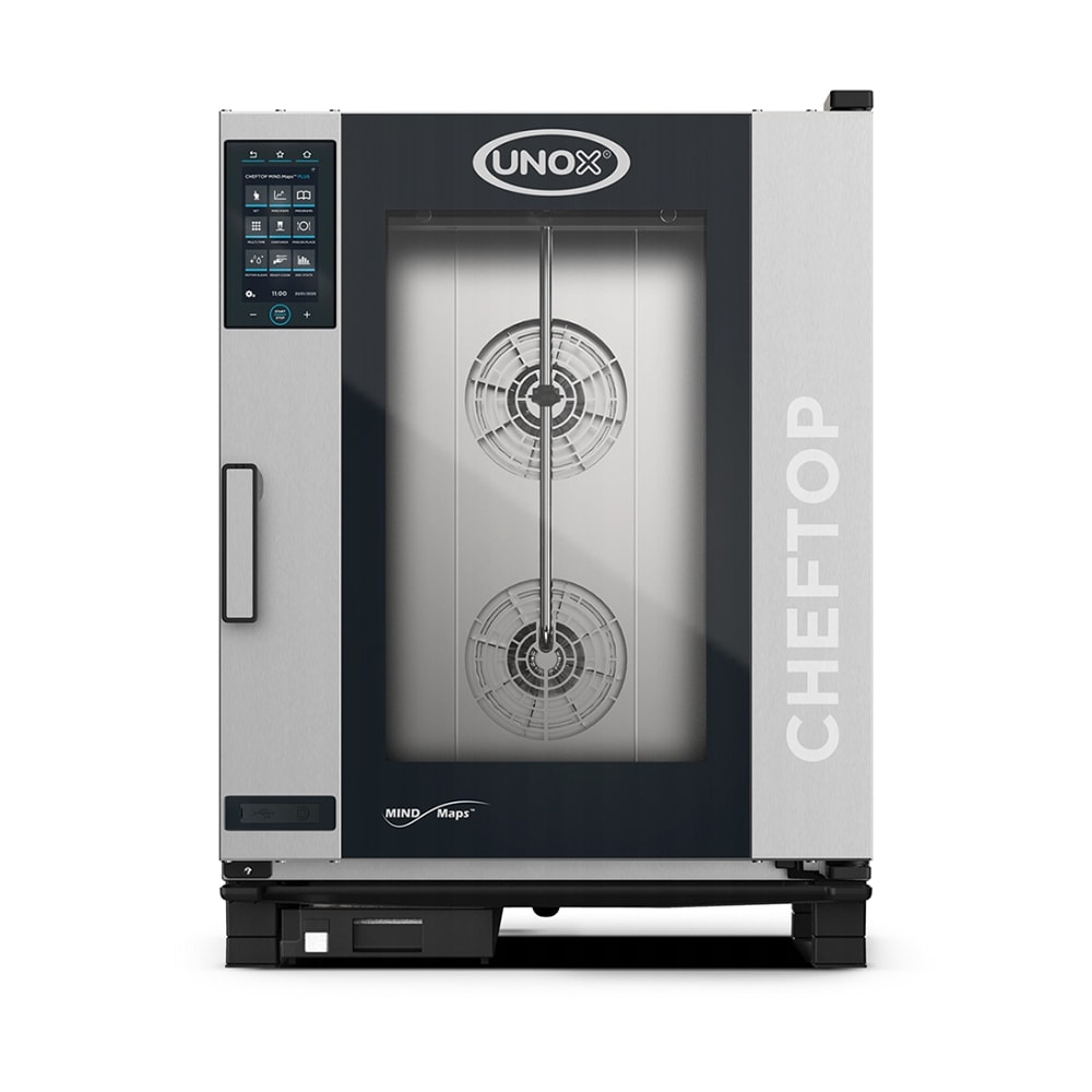 Unox XAVC-1011-EPLM CHEFTOP MIND.Maps™ Half Size Combi Oven - Boiler Based, 240v/3ph