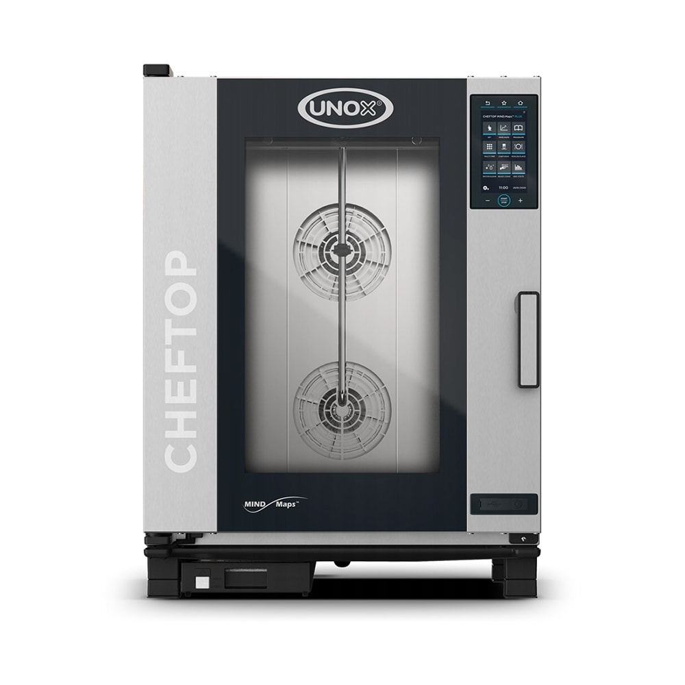 Unox XAVC-1011-EPRM CHEFTOP MIND.Maps™ Half Size Combi Oven - Boiler Based, 240v/3ph