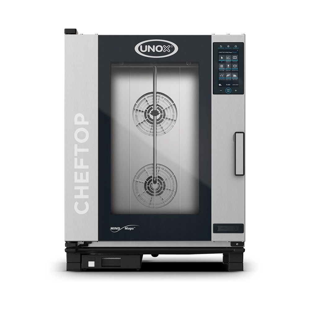 Unox XAVC-1011-EPRM CHEFTOP MIND.Maps™ Half Size Combi Oven - Boiler Based, 208v/3ph