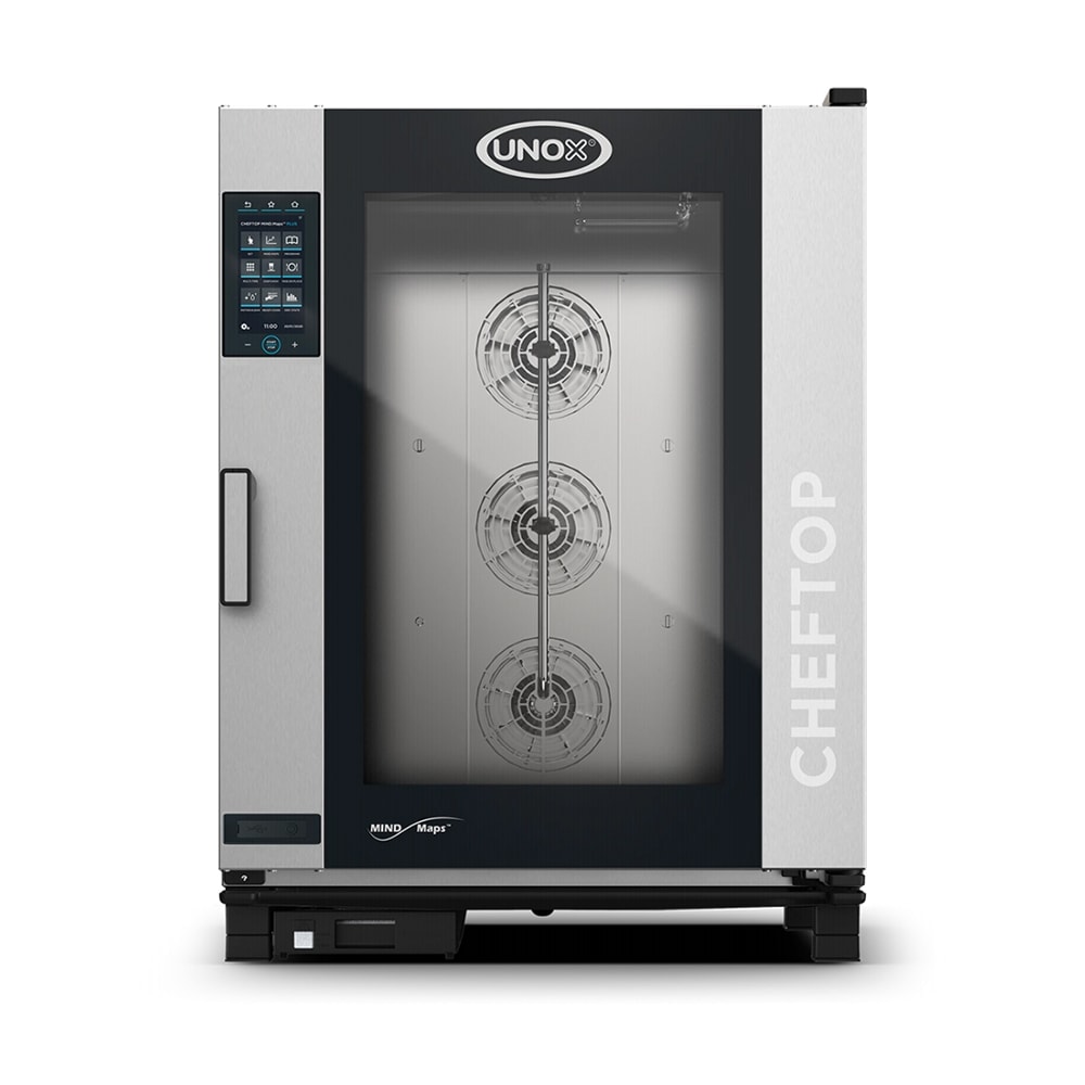 Unox XAVC-10FS-EPLM CHEFTOP MIND.Maps™ Half Size Combi Oven - Boiler Based, 240v/3ph