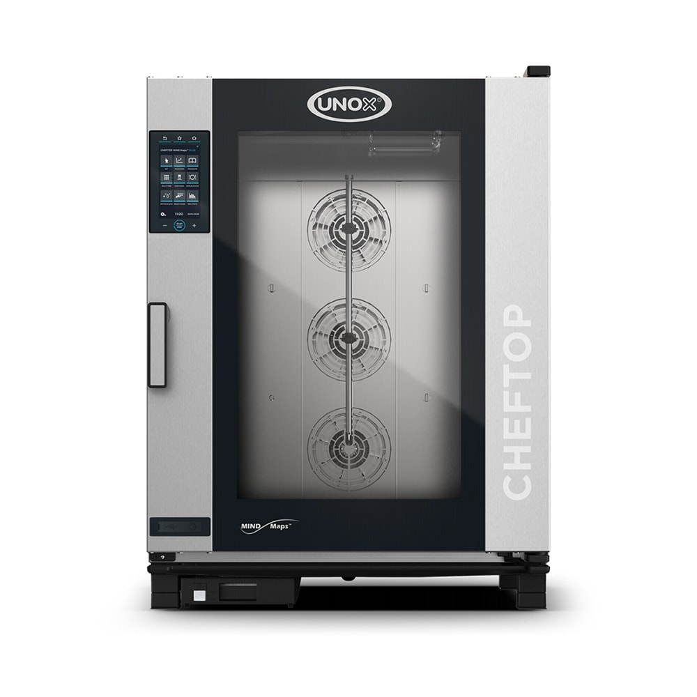 Unox XAVC-10FS-GPLM CHEFTOP MIND.Maps™ Half Size Combi Oven - Boiler Based, Convertible