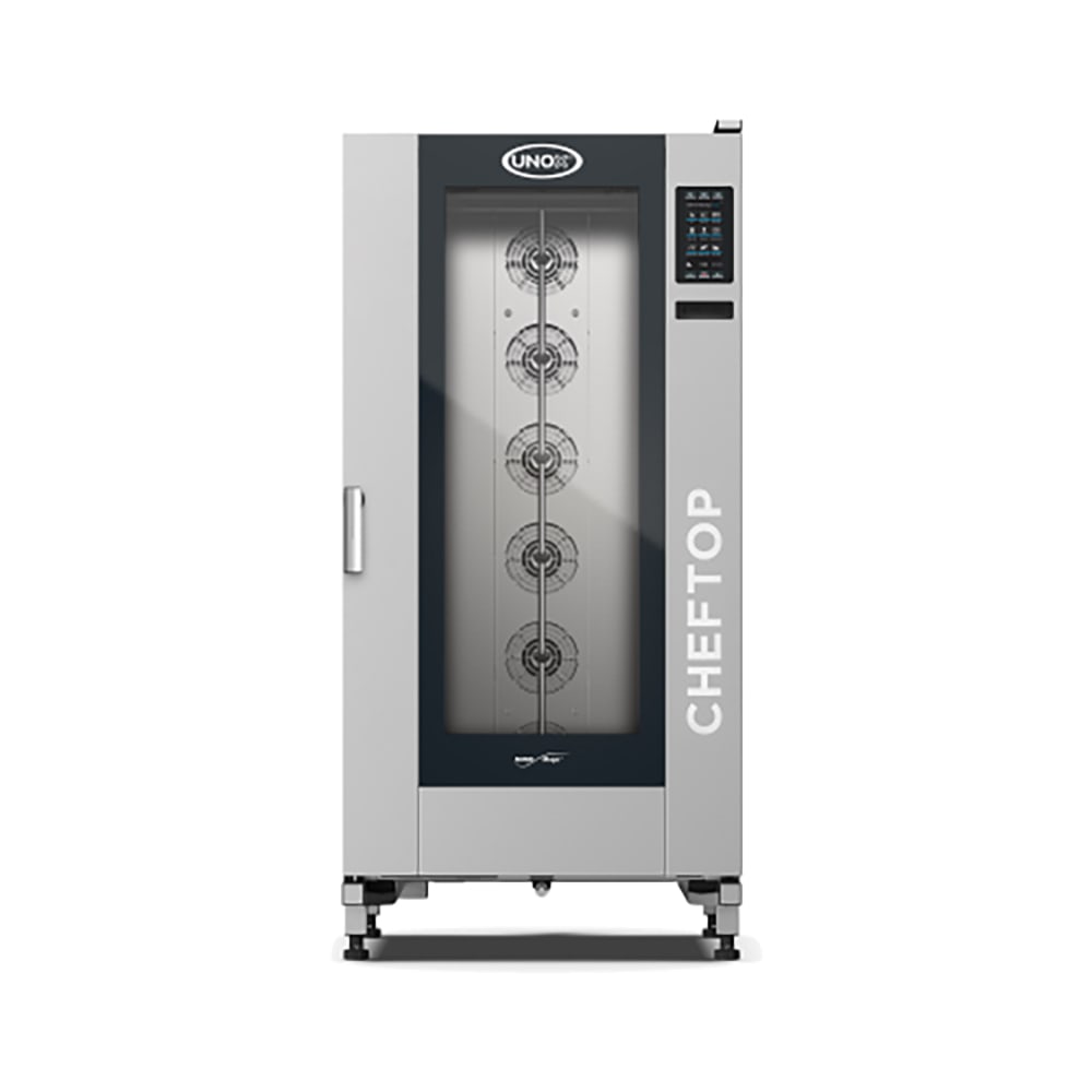 Unox XAVL-2021-HPLS CHEFTOP MIND.Maps™ Full Size Roll In Combi Oven - Boiler Based, 480v/3ph