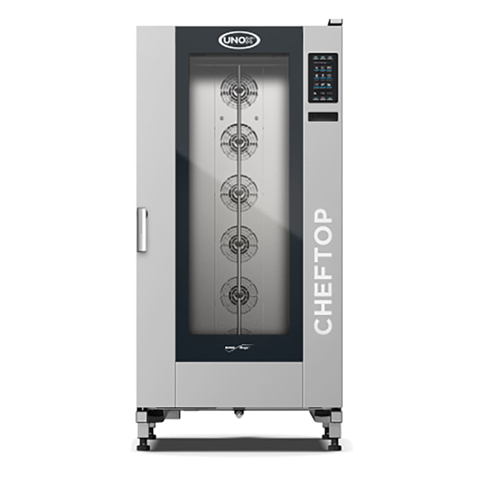 Unox XAVL-2021-HPLS CHEFTOP MIND.Maps™ Full Size Roll In Combi Oven - Boiler Based, 440v/3ph