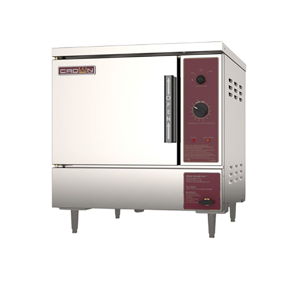 Crown Steam CSE-4 (4) Pan Convection Steamer - Countertop, 240v/3ph