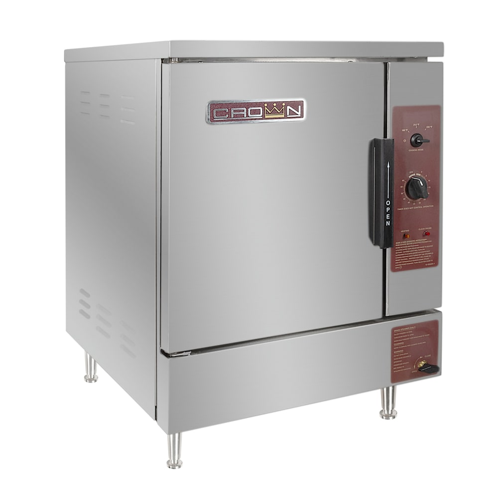 Crown Steam CSE-6 (6) Pan Convection Steamer - Countertop, 208v/3ph