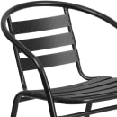 MoTak M009 Stackable Indoor/Outdoor Armchair - Steel Frame, Black, Indoor/Outdoor thumbnail 7