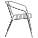 MoTak M044 Stackable Armchair w/ Ladder Back - Aluminum, Indoor/Outdoor thumbnail 3