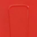 MoTak M093 Stackable Side Chair w/ Vertical Slat Back - Red Powder Coated Steel, Indoor/Outdoor thumbnail 6