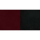 MoTak M098 Bar Stool w/ Black Powder Coated Steel Cross Back, Burgundy Vinyl Seat thumbnail 6