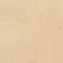 MoTak M123 36" Round Bar Height Table - Birchwood Top w/ Steel Base w/ Chrome Finish thumbnail 10