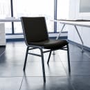 MoTak M136 Stackable Chair - Silver Steel Frame w/ Black Vinyl Back & Seat thumbnail 9