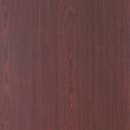 MoTak M143 96" x 18" Rectangular Folding Table - High Pressure Mahogany Laminate Top w/ Pedestal Legs thumbnail 5