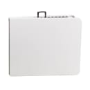MoTak M157 Rectangular Folding Table w/ Granite White Plastic Top - Indoor/Outdoor, 72"W x 30"D x 29"H thumbnail 5