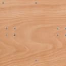 MoTak M164 48" x 24" Half Round Banquet Table w/ Plywood Top - Folding, Powder Coated Steel Wishbone Legs thumbnail 9