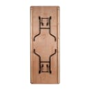 MoTak M166 Rectangular Folding Banquet Table - Hardwood Tabletop, 96"W x 36"D x 30"H thumbnail 4
