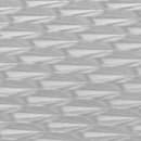 MoTak M188 31 1/2" Round Patio Table w/ (4) Arm Chairs - Smooth Stainless Steel Top, Aluminum Column & Base thumbnail 8