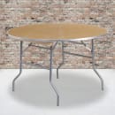 MoTak M235 48" x 30"H Round Banquet Table w/ Birchwood Top - Folding thumbnail 8