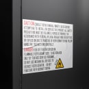 MoTak MFM-2D 53 1/5" Two Section Display Freezer w/ Swing Doors - Bottom Mount Compressor, Black, 115v thumbnail 15