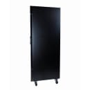 MoTak MFM-2D 53 1/5" Two Section Display Freezer w/ Swing Doors - Bottom Mount Compressor, Black, 115v thumbnail 6