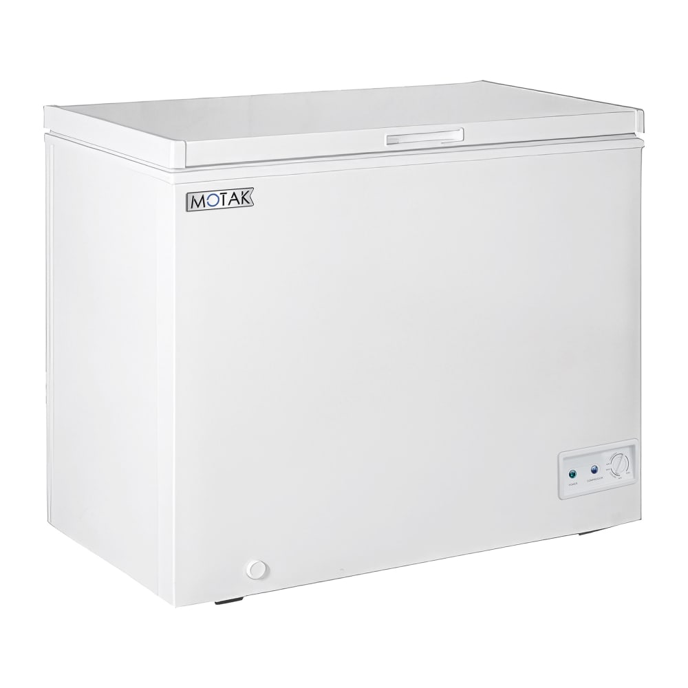 MoTak MHCF-4 37 2/5" Mobile Chest Freezer w/ (1) Basket - White, 115v