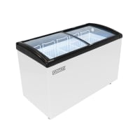 MoTak MICF-3C 49 3/5" Mobile Chest Freezer w/ (4) Baskets - White, 115v thumbnail 3
