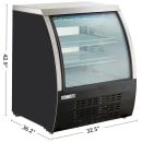 MoTak MRDC-36 36 1/5" Full Service Deli Case w/ Curved Glass - (3) Levels, 115v thumbnail 2