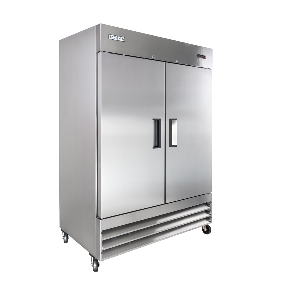 MoTak MRIF-2D 54" Two Section Reach In Freezer, (2) Left/Right Hinge Solid Doors, 115v
