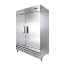 MoTak MRIF-2D 54" Two Section Reach In Freezer, (2) Left/Right Hinge Solid Doors, 115v thumbnail 3
