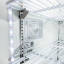 MoTak MRM-2D 53 1/5" Two Section Glass Door Merchandiser - (2) Left/Right Hinge Doors, Black, 115v thumbnail 11