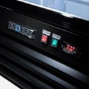 MoTak MRM-2D 53 1/5" Two Section Glass Door Merchandiser - (2) Left/Right Hinge Doors, Black, 115v thumbnail 7