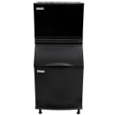 MoTak PKM0335SA-161/PKB0535 325 lb PKM Series Half Cube Ice Machine w/ Bin - 534 lb Storage, Air Cooled, 115v thumbnail 2