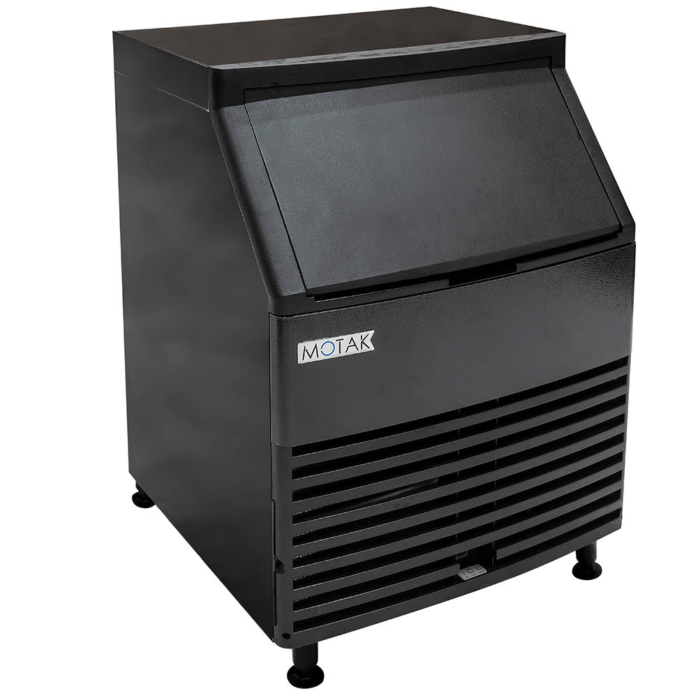 MoTak PKU0155SA-161 26"W Half Cube Undercounter Ice Machine - 165 lbs/day, Air Cooled, 115v