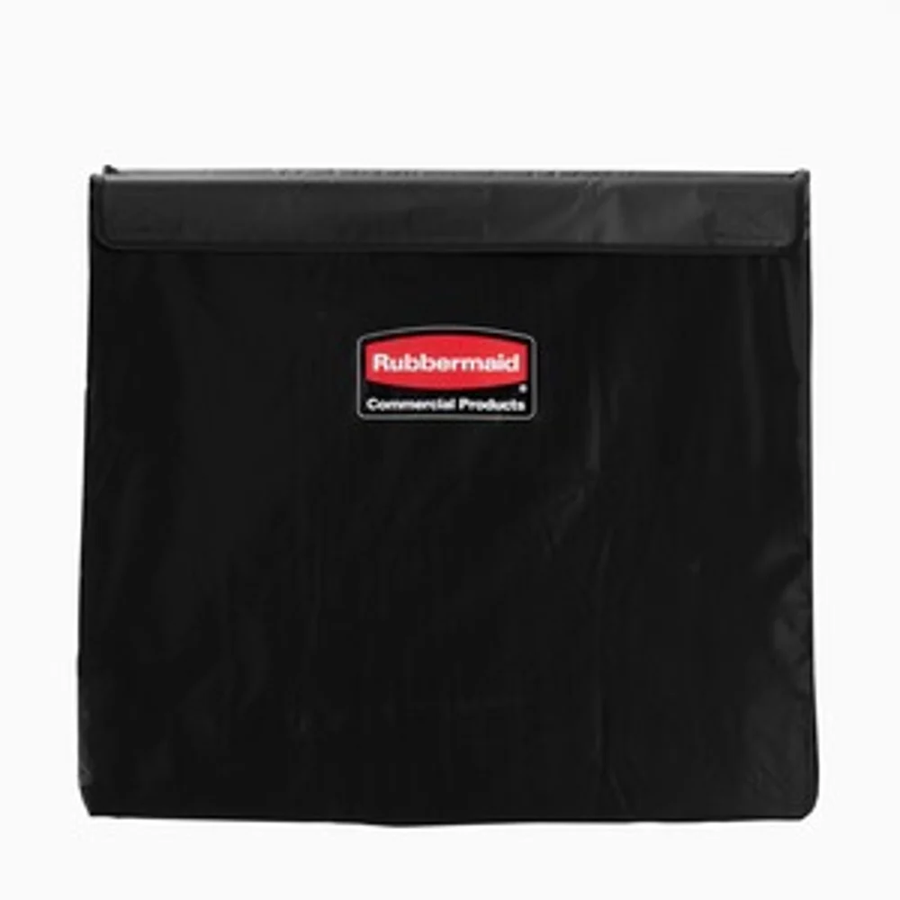 Rubbermaid Commercial Products Executive Series X-Cart Replacement Bag, 8 Bu., Black
