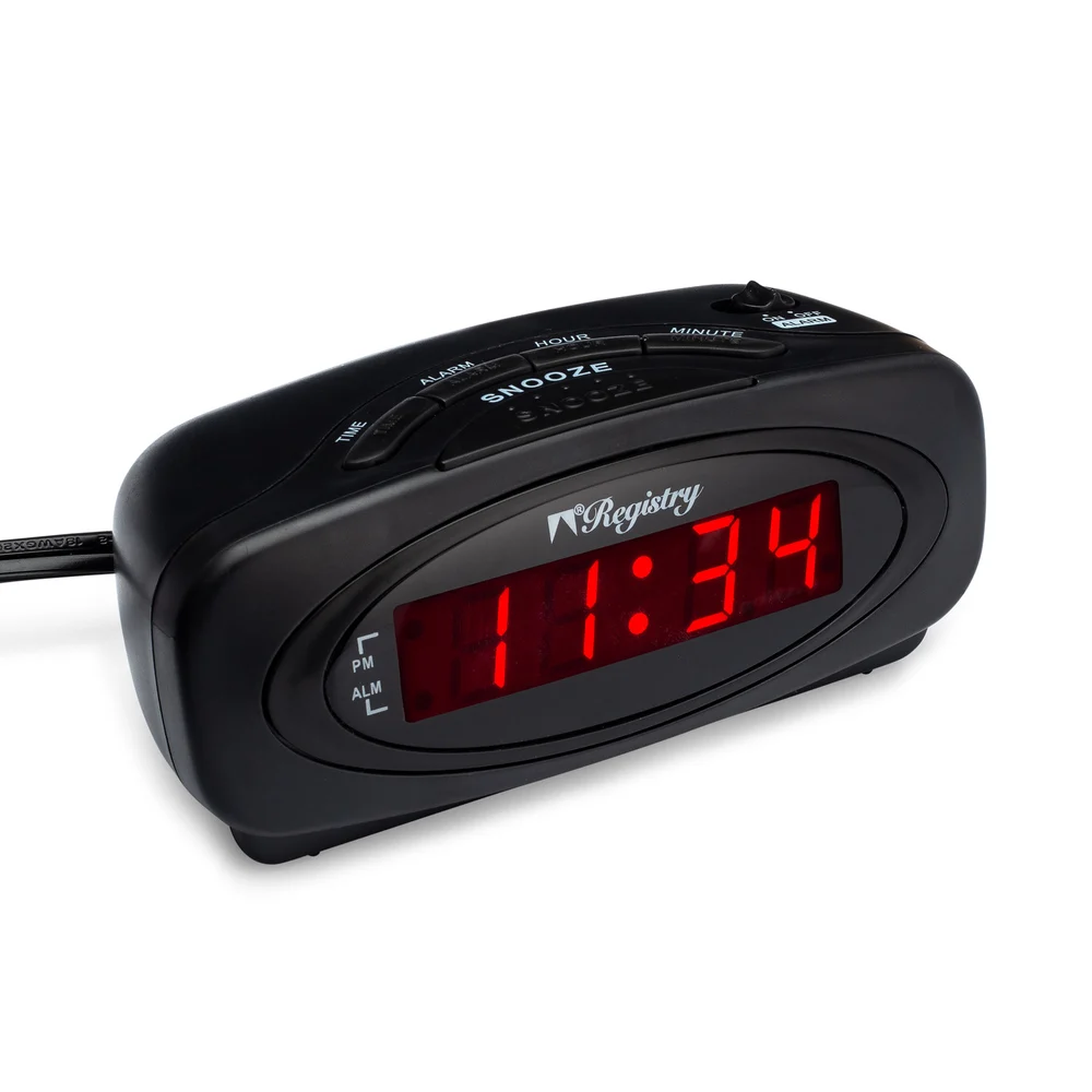 Registry Digital Alarm Clock