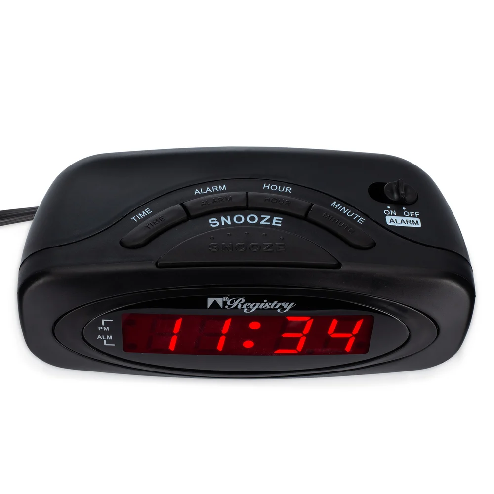 Registry Digital Alarm Clock thumbnail 3