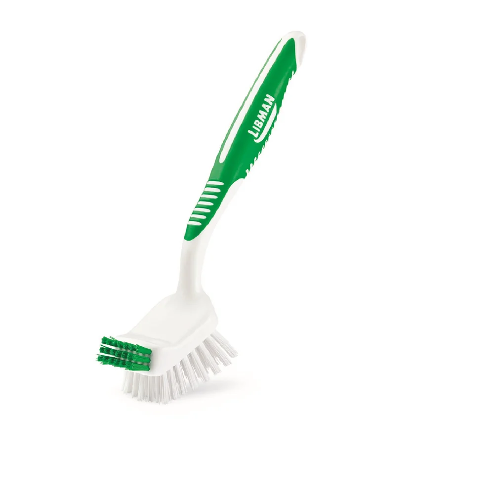 Libman Dish Brush, 11", Green
