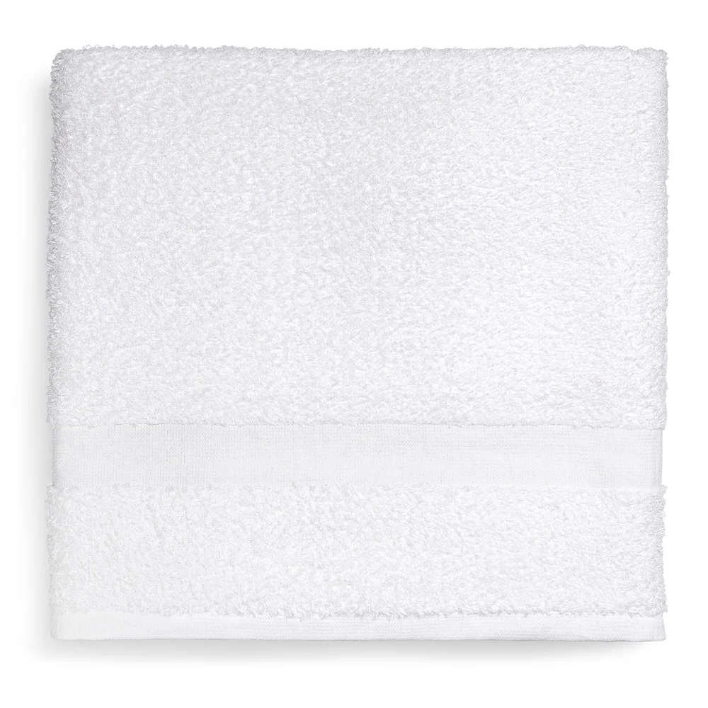 Registry Single Cam Bath Towel, 24"x54", 12lb/Dz White