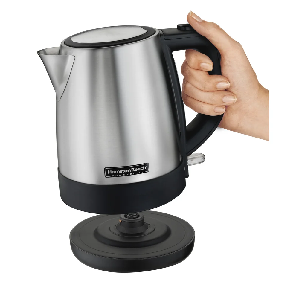 Hamilton Beach Commercial Electric Kettle, 1 L, Stainless Steel thumbnail 2