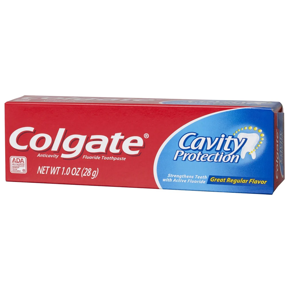 Colgate Cavity Protection Toothpaste, 1 Oz. thumbnail 2