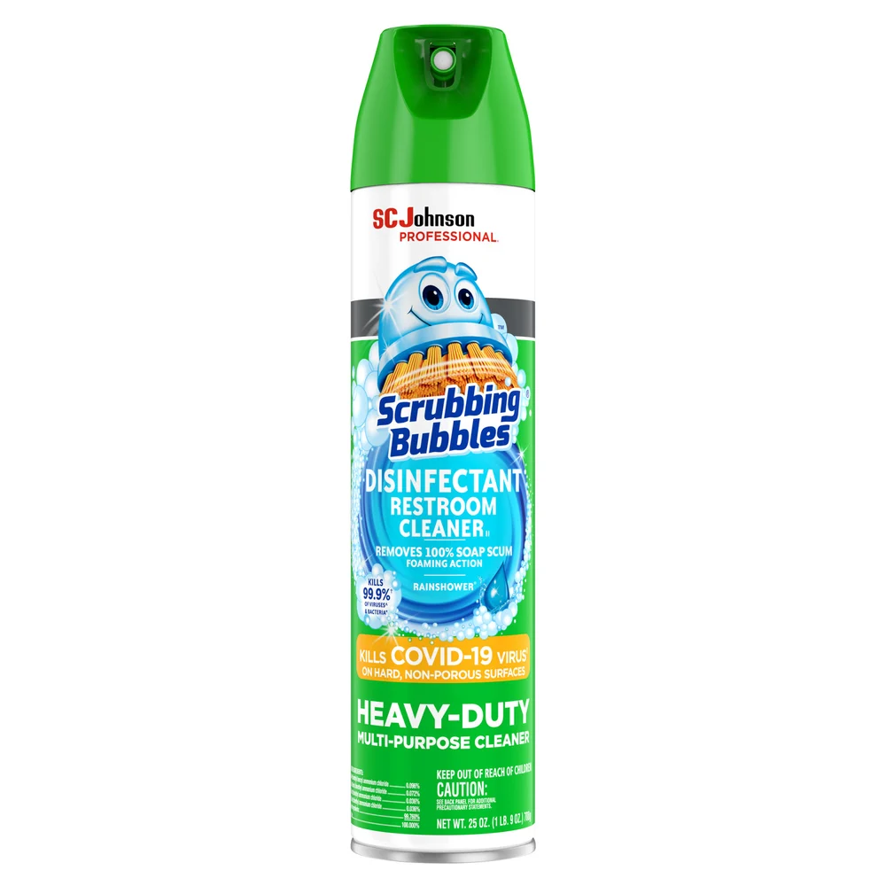 Scrubbing Bubbles® Disinfectant Restroom Cleaner, 25oz. Aerosol