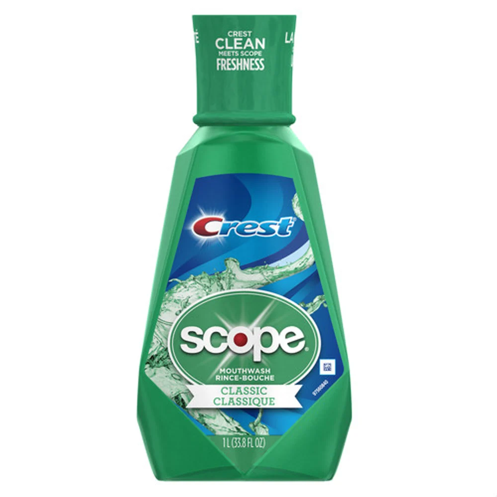 Crest Scope Mouthwash, 1 L