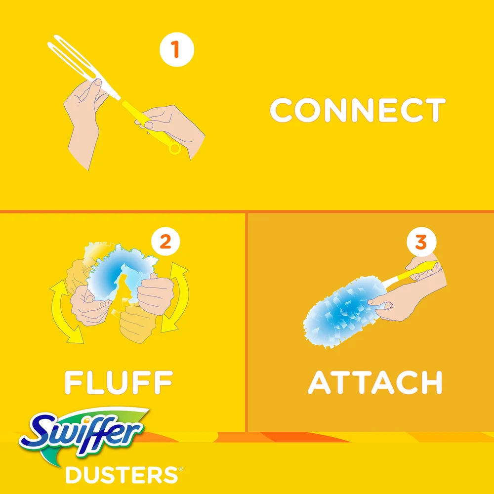 Swiffer Dusters Refill, Unscented, 10/Box, 4 Box/Case thumbnail 5