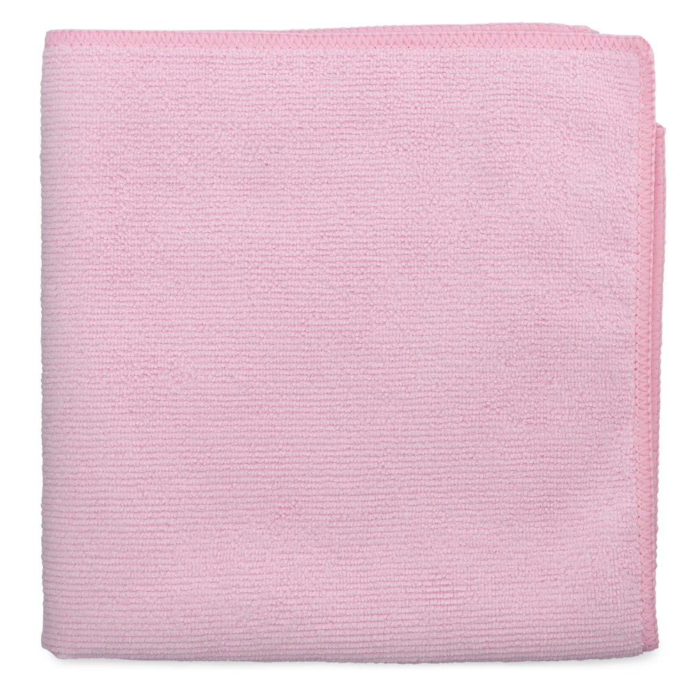 Registry Microfiber Cloth, 16" x 16", Pink