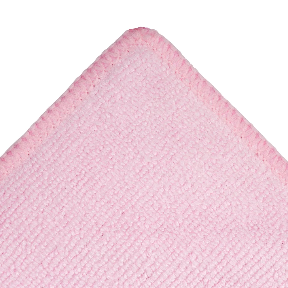 Registry Microfiber Cloth, 16" x 16", Pink thumbnail 3