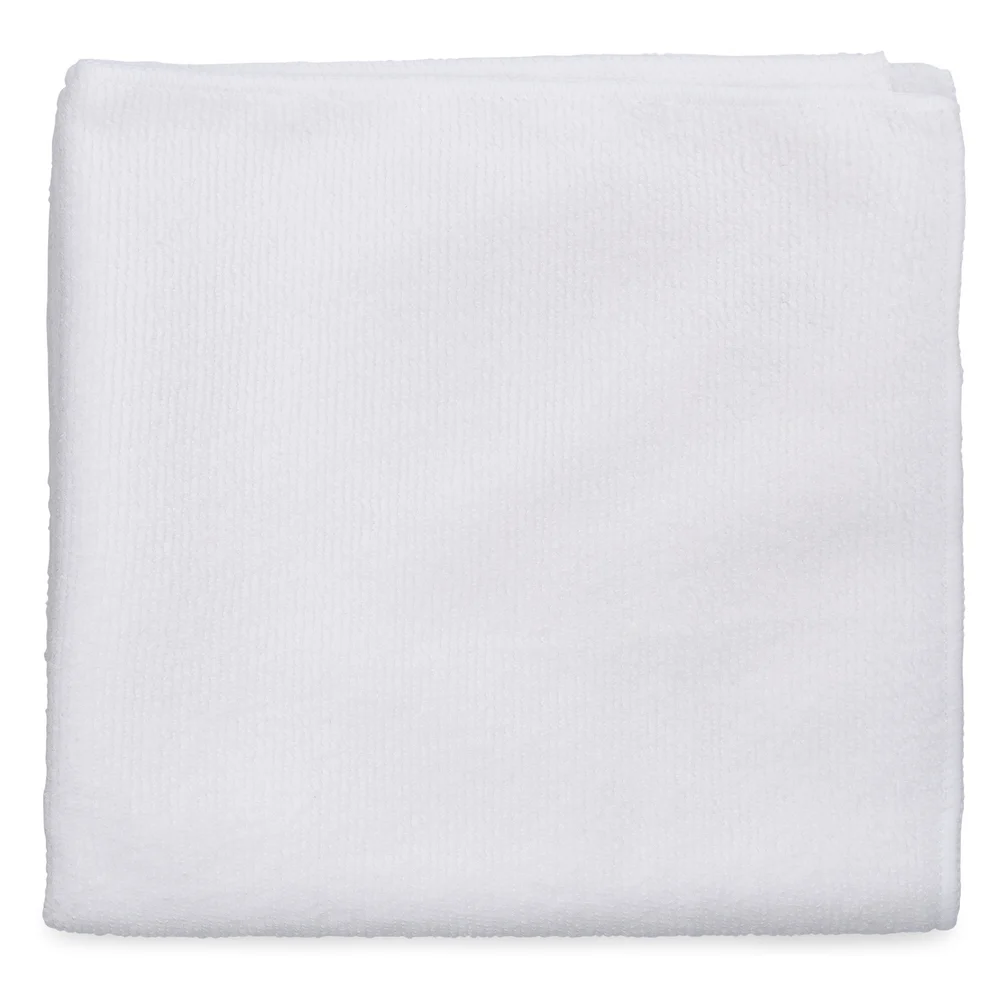 Registry Microfiber Cleaning Cloth, 16" x 16", White