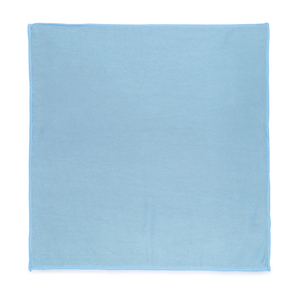 Registry Microfiber Glass Cloth, 16" x 16", Blue thumbnail 2