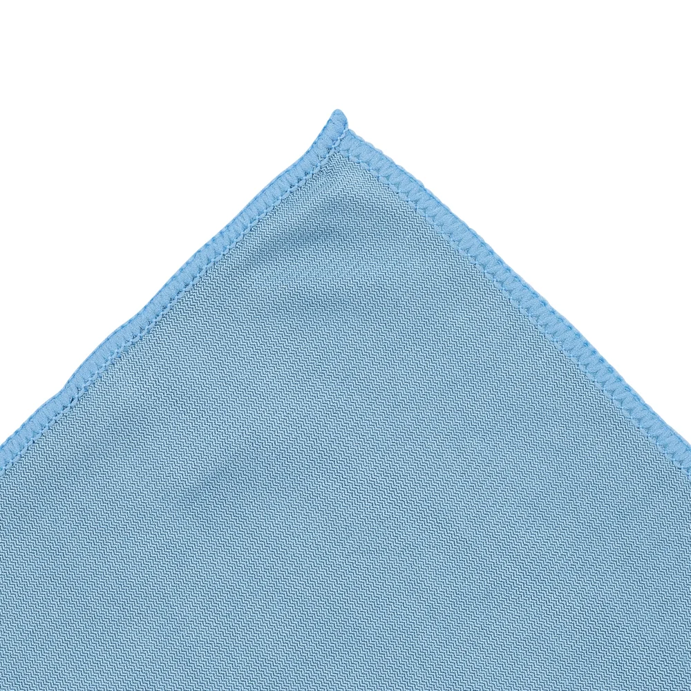 Registry Microfiber Glass Cloth, 16" x 16", Blue thumbnail 3