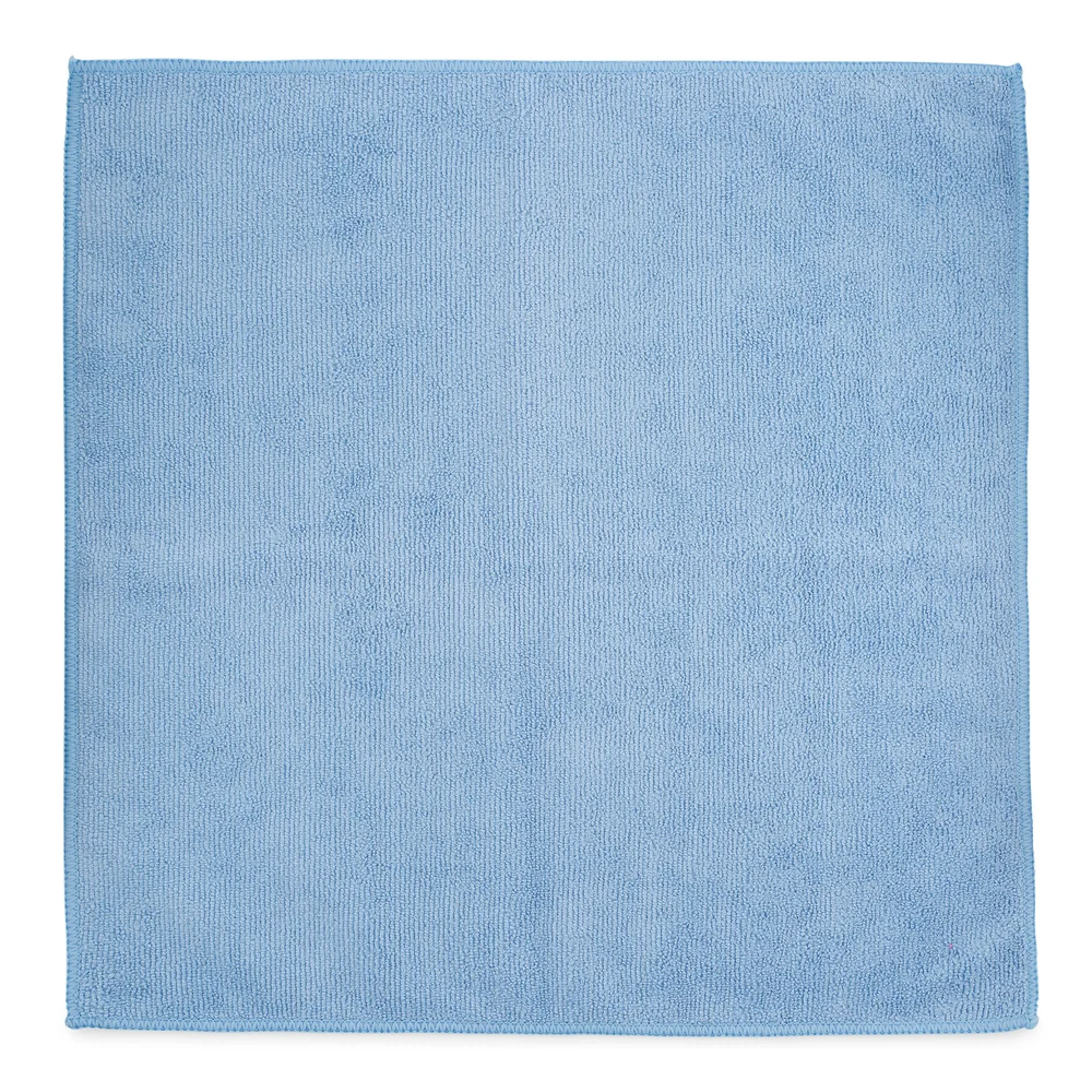 Registry Microfiber Cloth, 16" x 16", Blue thumbnail 2