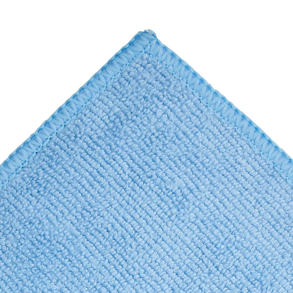 Registry Microfiber Cloth, 16" x 16", Blue thumbnail 3
